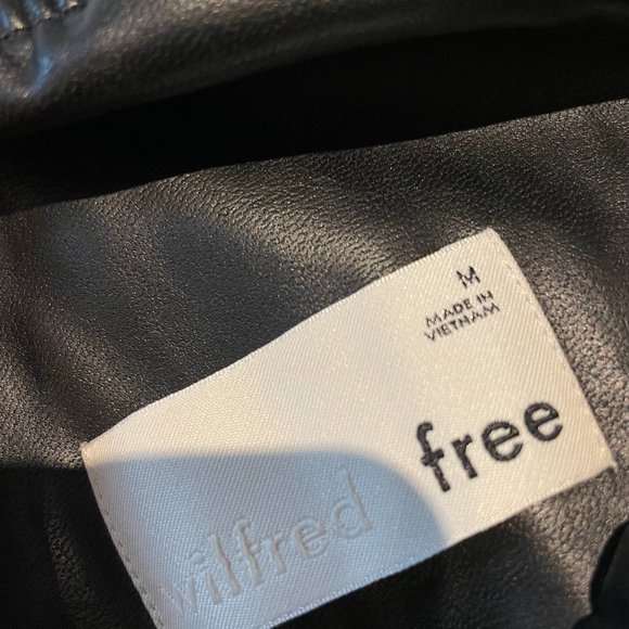 Aritzia - Wilfred Free Daria Leather Pants - Picture 2 of 5